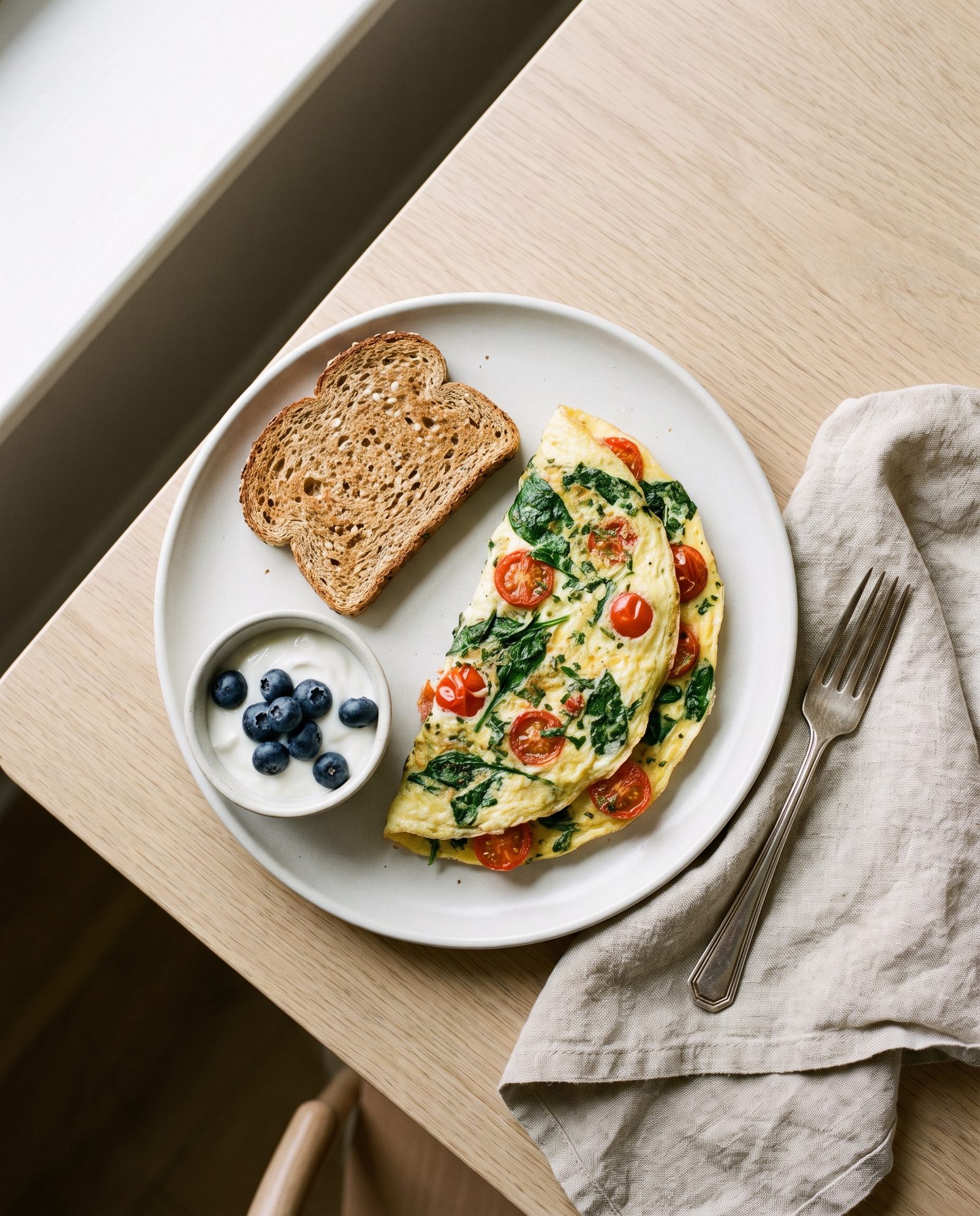 High Protein Breakfast Ideas (AI illustration)